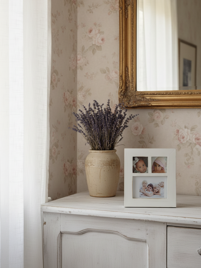 Portafoto multiplo stile shabby