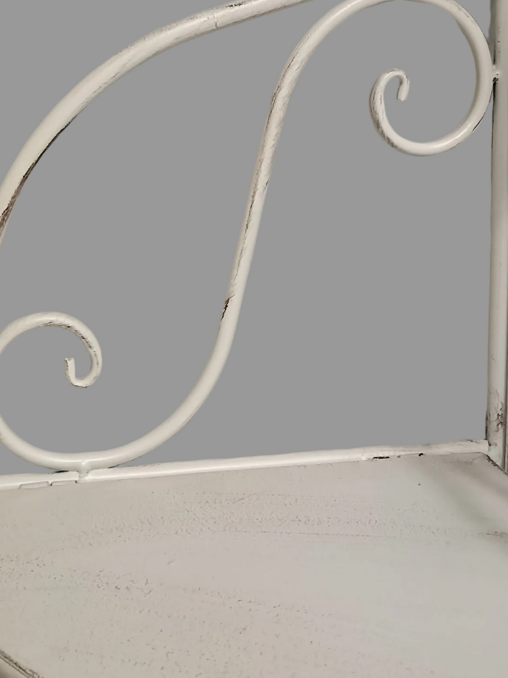 Angoliera in Ferro Battuto Shabby Chic