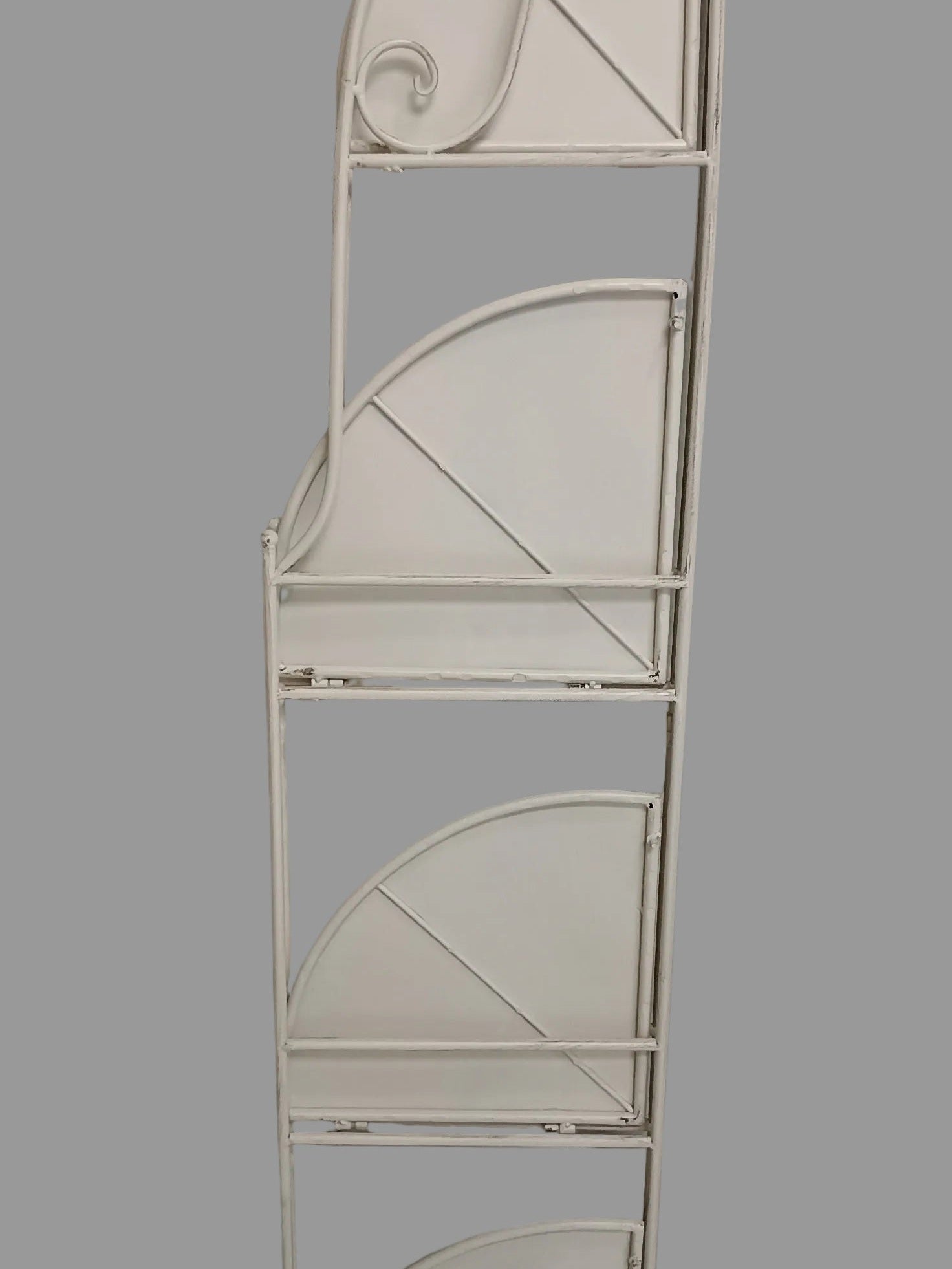 Angoliera in Ferro Battuto Shabby Chic