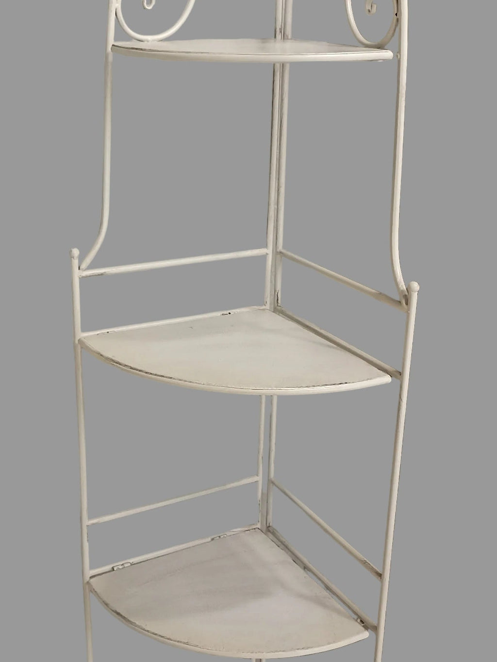 Angoliera in Ferro Battuto Shabby Chic