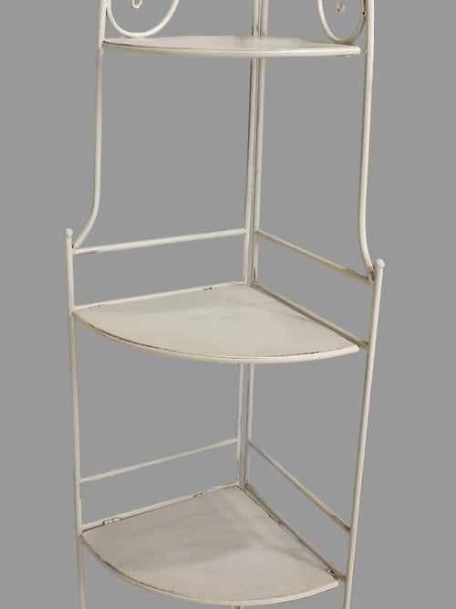 Angoliera in Ferro Battuto Shabby Chic