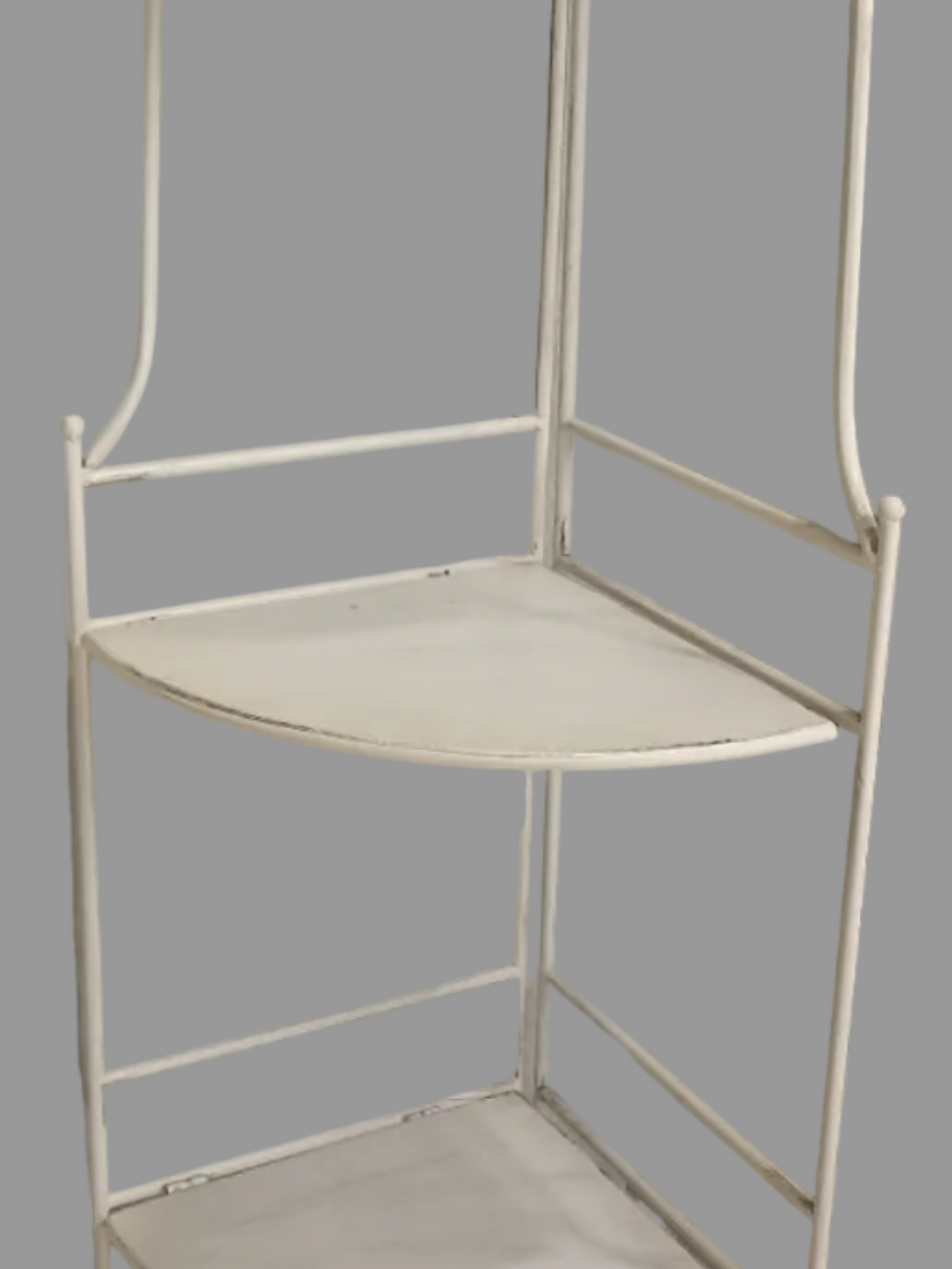 Angoliera in Ferro Battuto Shabby Chic